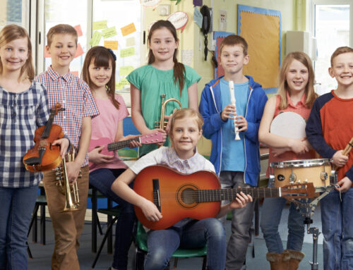 Struwwelpeter-Kinder im Konzert