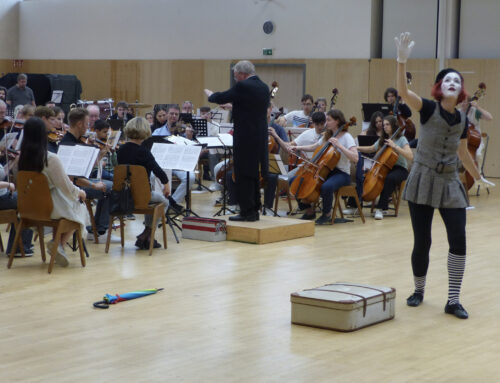 Gewitter im Kinder-Orchesterkonzert